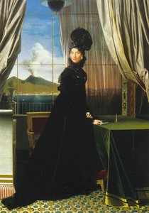 Caroline Murat, Queen of Naples, 1814 by Jean Auguste Dominique Ingres